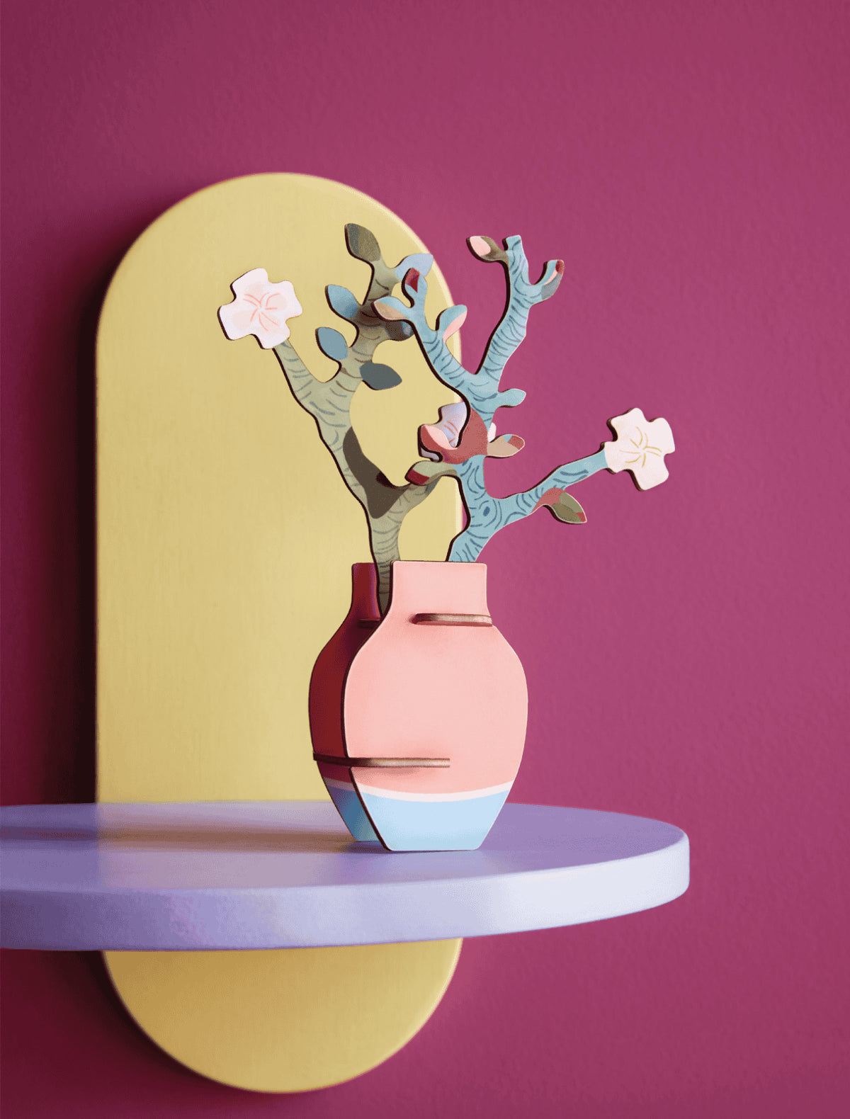 Van Gogh Almond Blossom A6 Pop Out Card