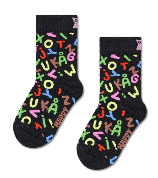 Alphabet Kids Socks 7-9 Years