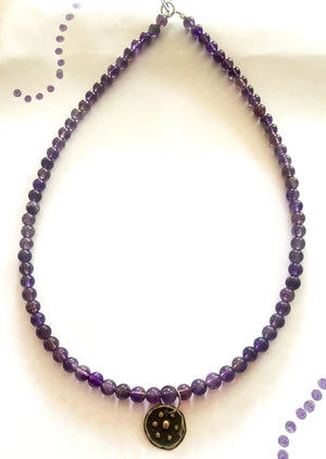 "Stars" Miima, Amethyst Necklace