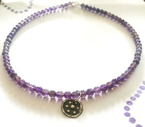 "Stars" Miima, Amethyst Necklace