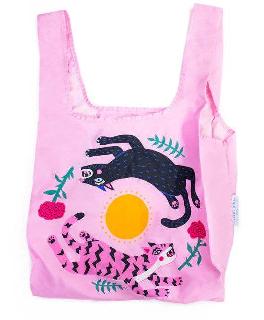 Amy Hastings Leaping Cat Reusable Bag