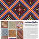 Antique Quilts 2025 Wall Calendar