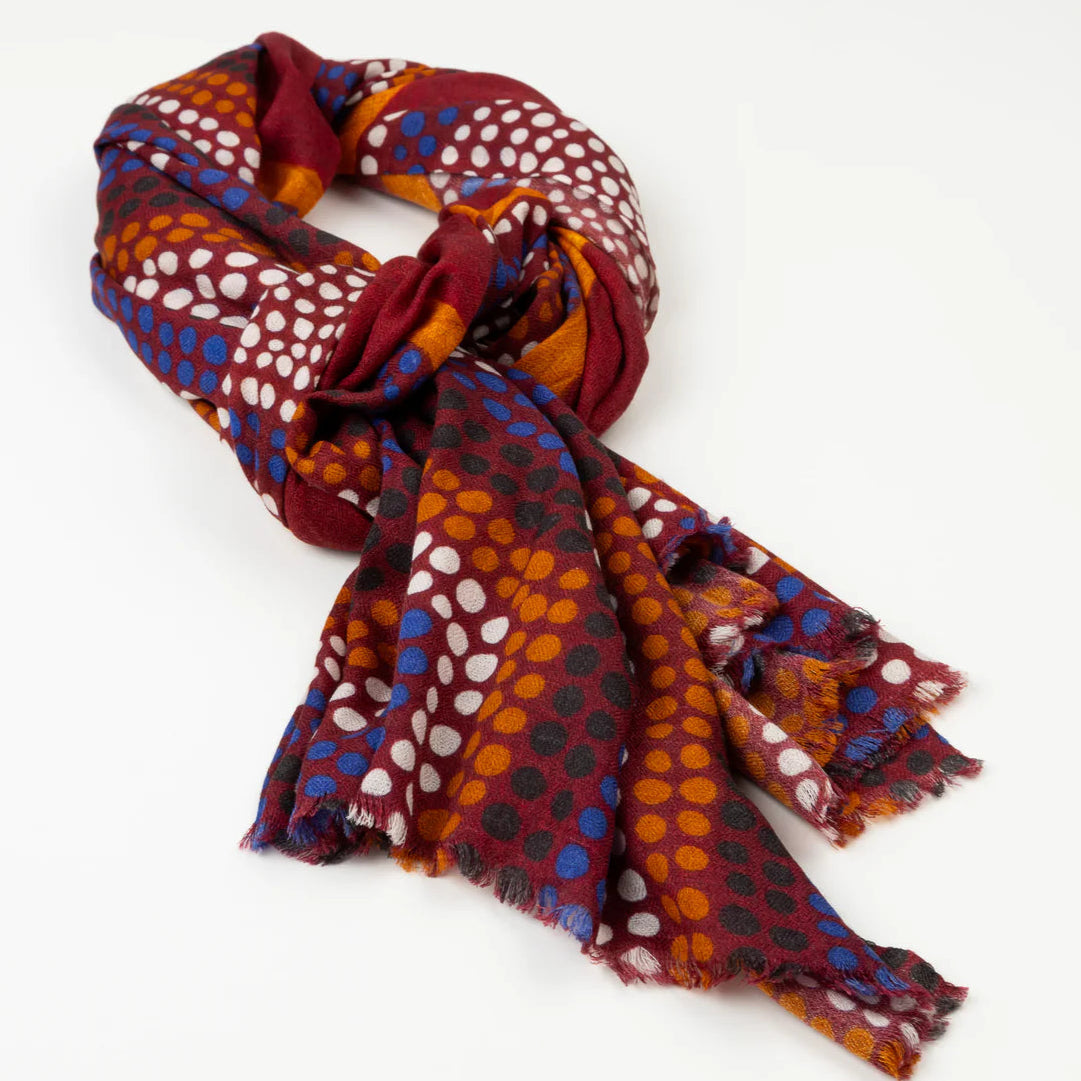 Ants Nest Silk Chiffon Scarf - Emma Kerslake
