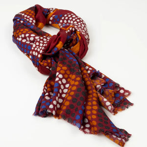 Ants Nest Silk Chiffon Scarf - Emma Kerslake