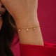 Anya Bracelet White Zirconium Oxide