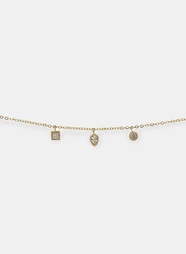 Anya Bracelet White Zirconium Oxide