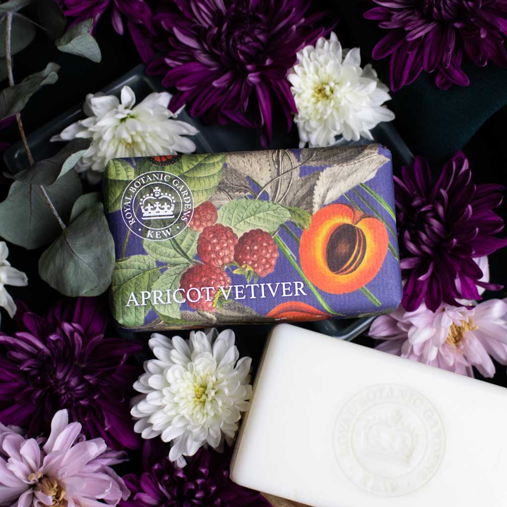 Apricot Vetiver Kew Gardens Soap 240g
