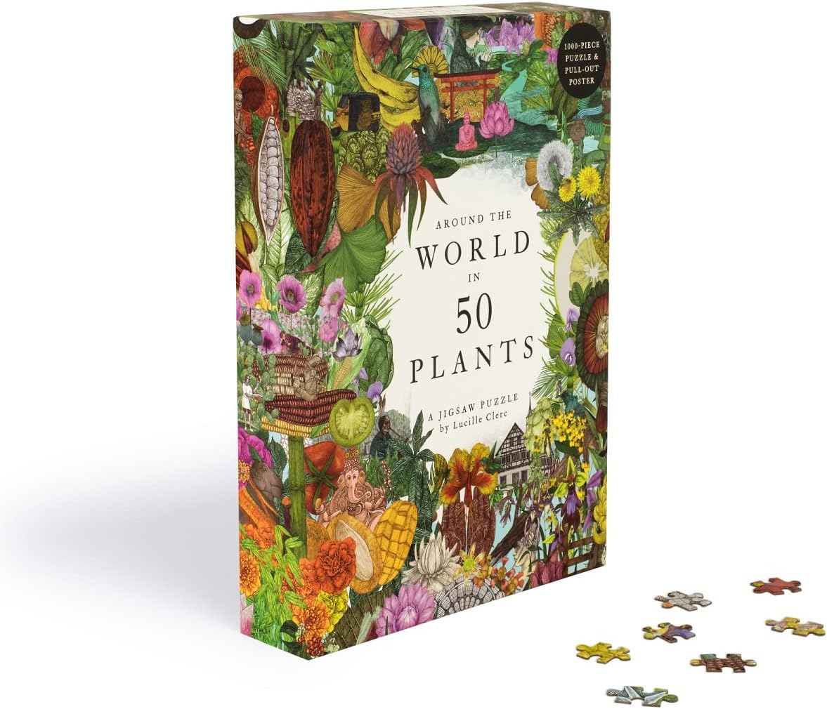 Around The World in 50 Plants: 1000 Piece Puzzle