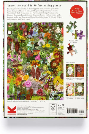 Around The World in 50 Plants: 1000 Piece Puzzle