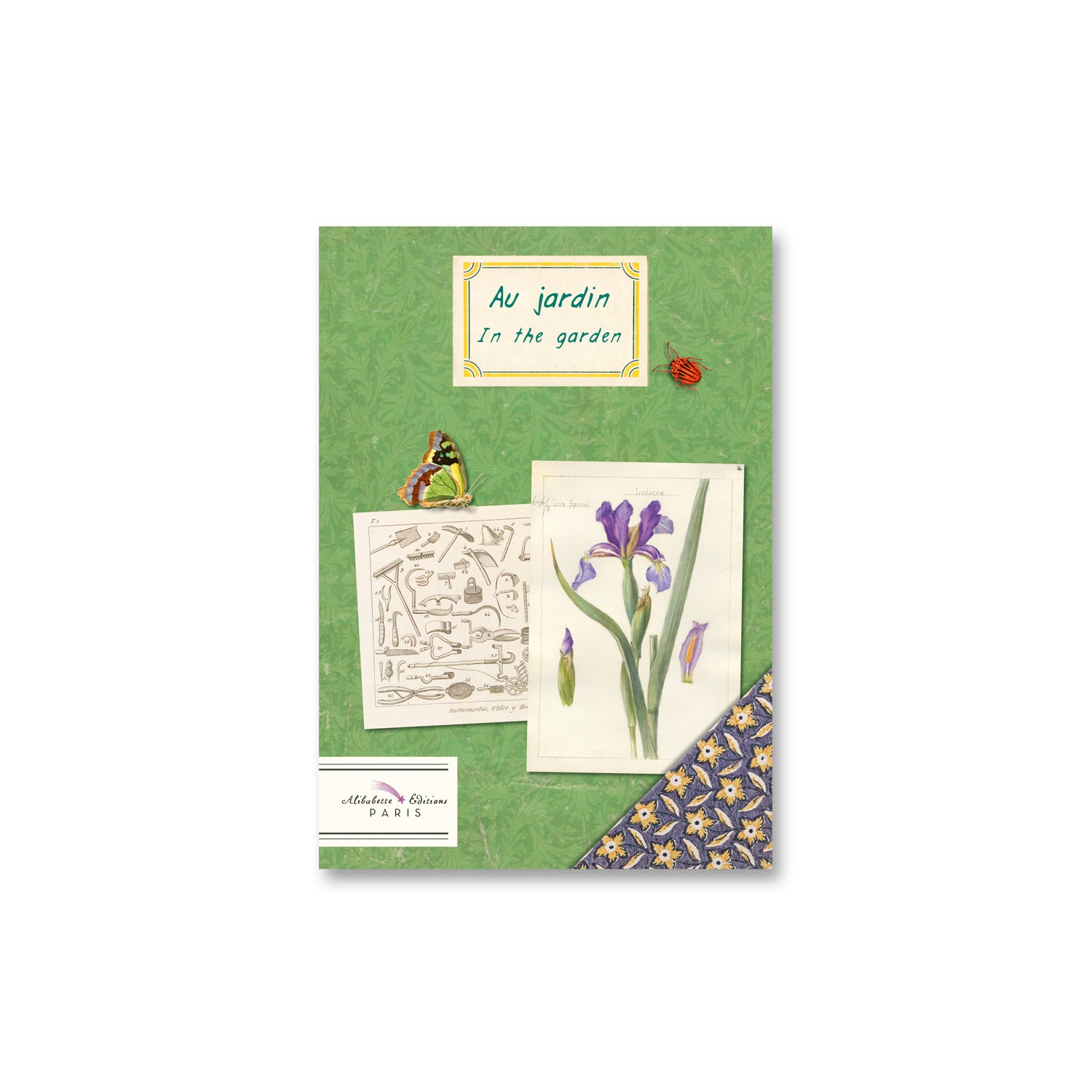 Au Jardin (In the Garden) - Illustrated Journal