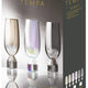 Ava 2 pk Champagne Glasses - Opal