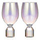 Ava 2 pk Wine Glasses - Opal