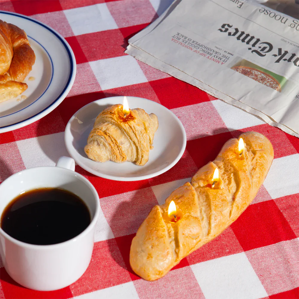Good Morning Baguette Candle