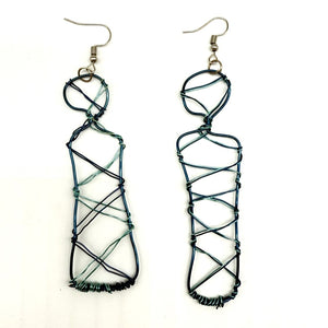 Bagu Wire Earrings - Venetta Denham