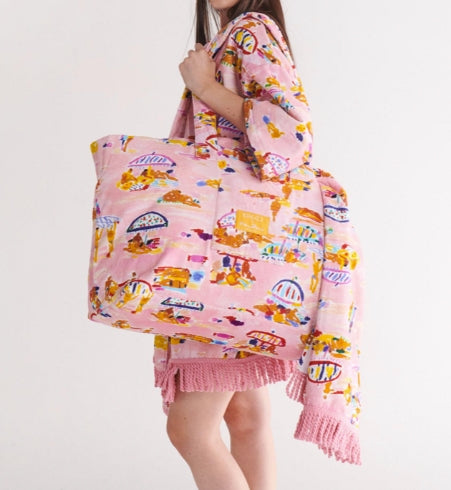 Beach Days Terry Oversized Beach Bag