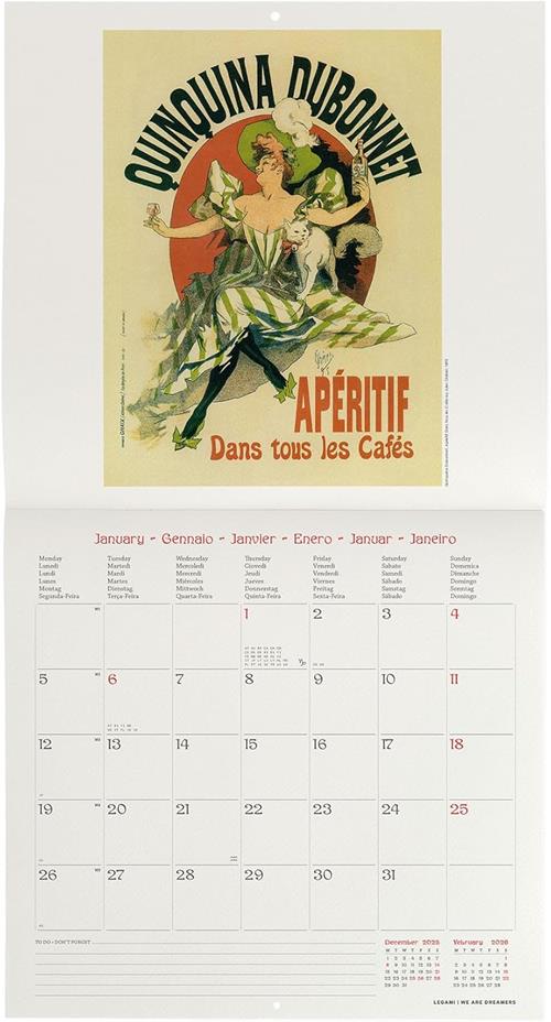 Belle Epoque Calendar 2026
