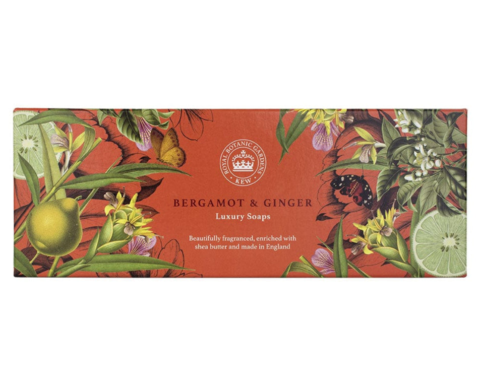 Bergamot & Ginger Kew Gardens Soap Gift Set