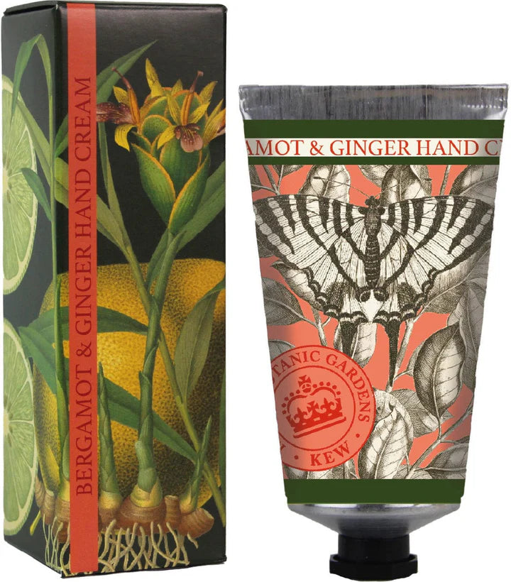 Bergamot & Ginger Kew Gardens Hand Cream 75ml