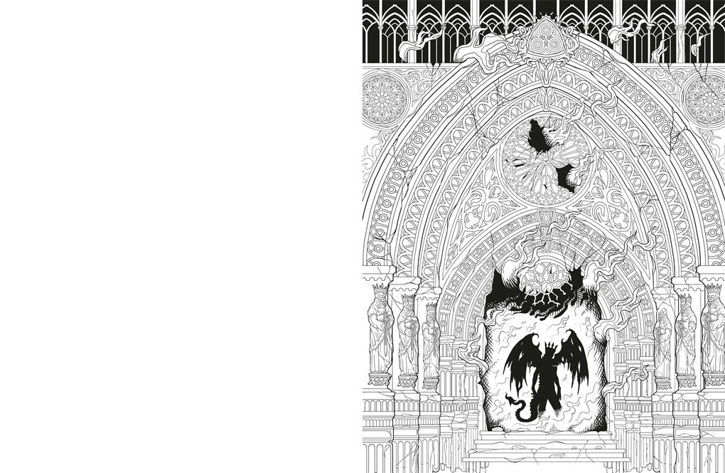 Best of Dark Art: The Haunted - A Sinister Colouring Book