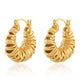 Biarritz Gold Hoop Earrings