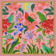 Birds of Paradise Silk Scarf Square