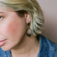 Mini Black Cat Earrings