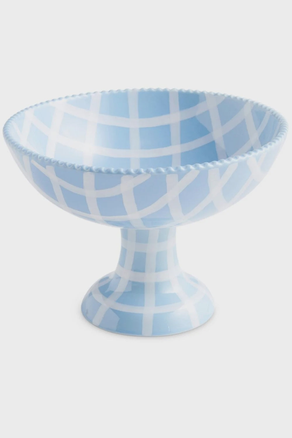 Blue Bird Tartan Fruit Bowl