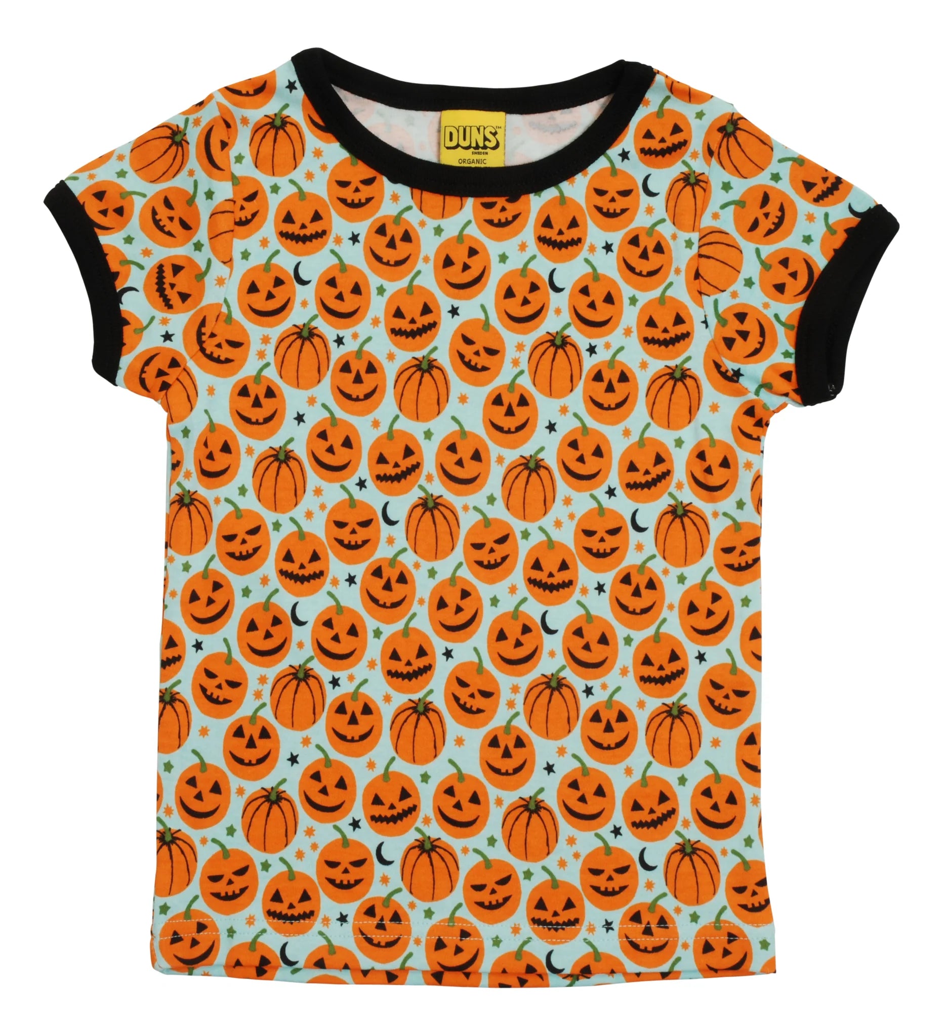 Blue Jack O' Lantern Kids T-Shirt