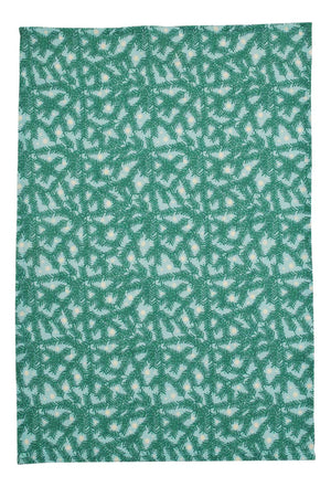 Pine Needle Blue Kitchen Towel