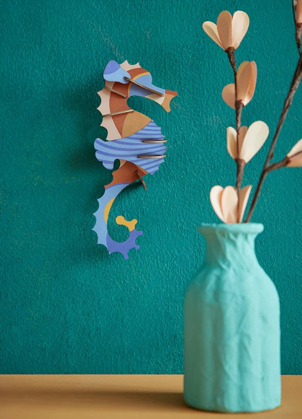 Blue Ringlet Seahorse B7 Sea Creatures Wall Art