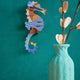 Blue Ringlet Seahorse B7 Sea Creatures Wall Art