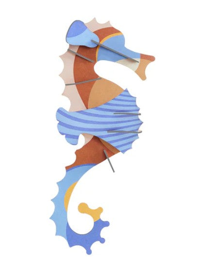 Blue Ringlet Seahorse B7 Sea Creatures Wall Art