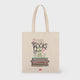 Book Lover Cotton Tote Bag