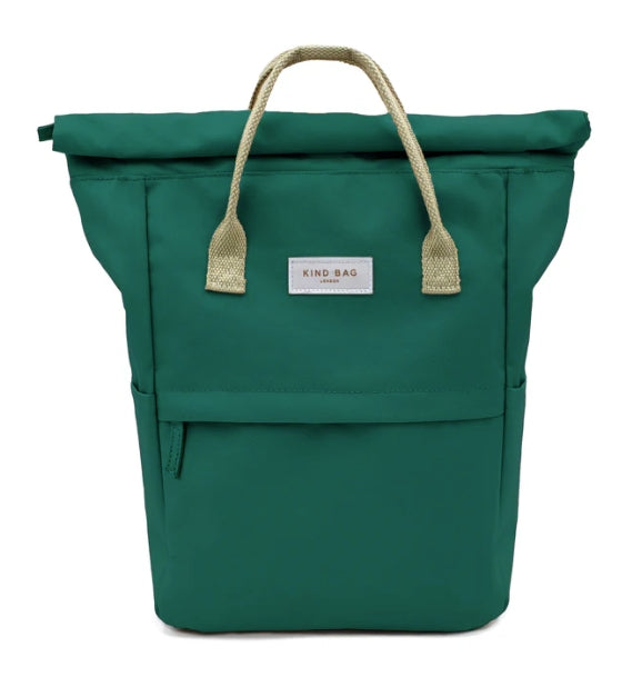 Bottle Green Medium Backpack - Kind Bag