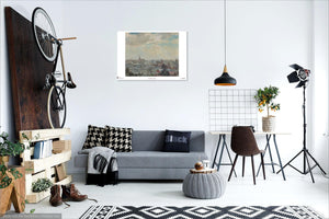 Brisbane Skyline Poster - Vera Leichney