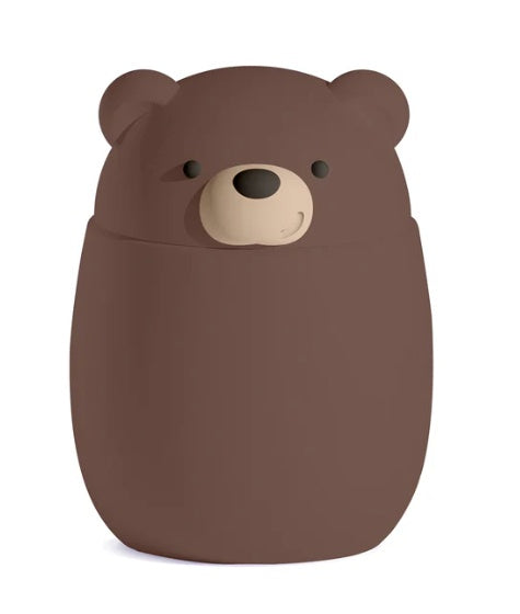 Bestie Brown Bear Food Container 600ml