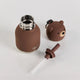 Bestie Brown Bear Mini Water Bottle 200ml