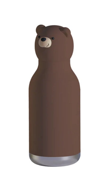 Bestie Brown Bear Water Bottle 460ml