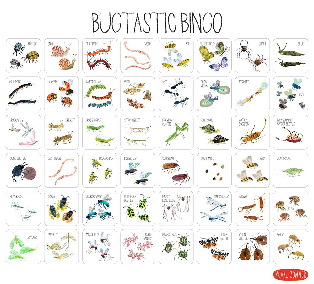 Bugtastic Bingo