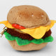 Burger Plush Zip Pouch