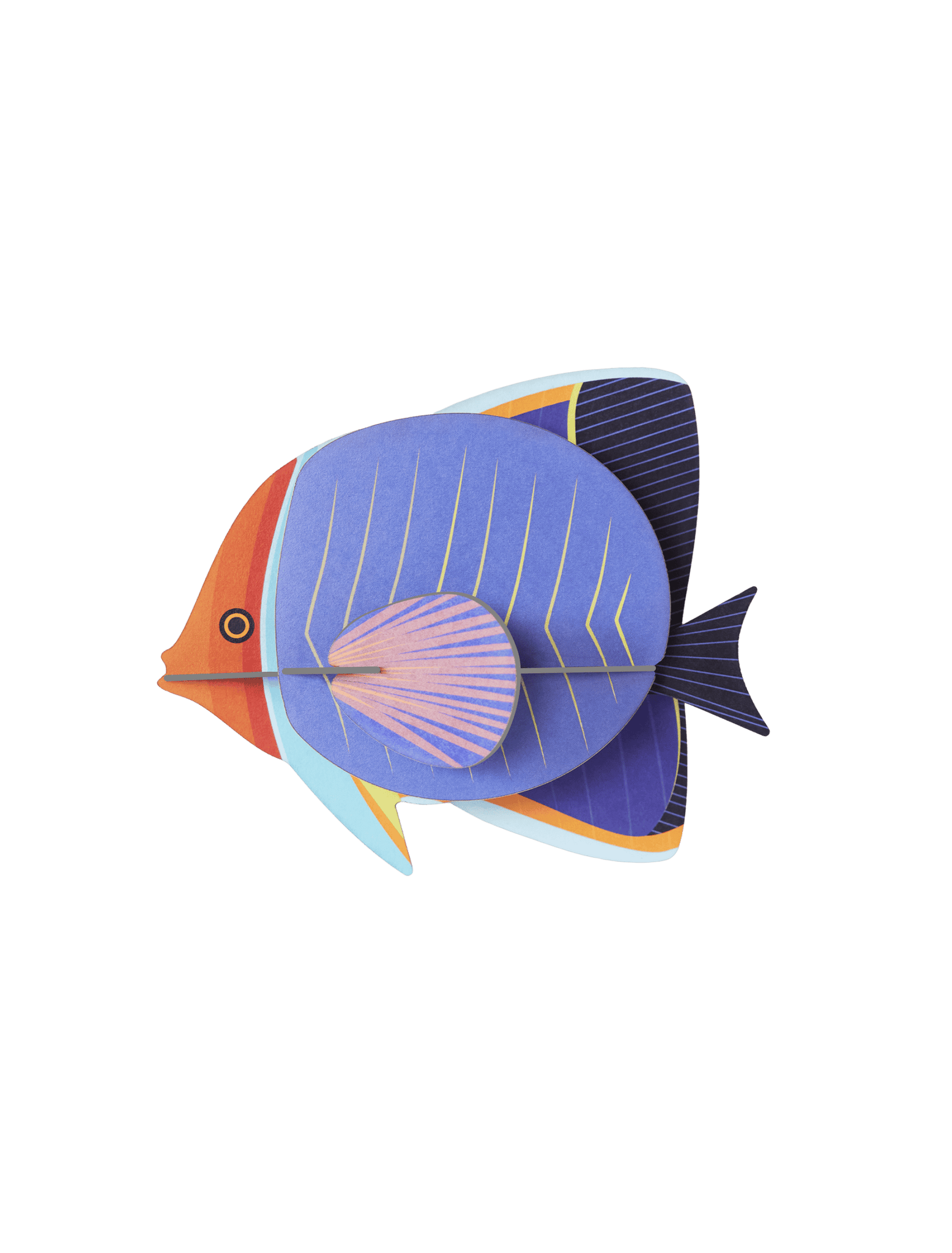 Butterflyfish B7 Sea Creatures Wall Art