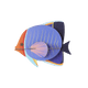 Butterflyfish B7 Sea Creatures Wall Art