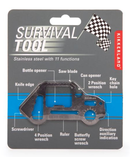 Car Shaped Survival Tool