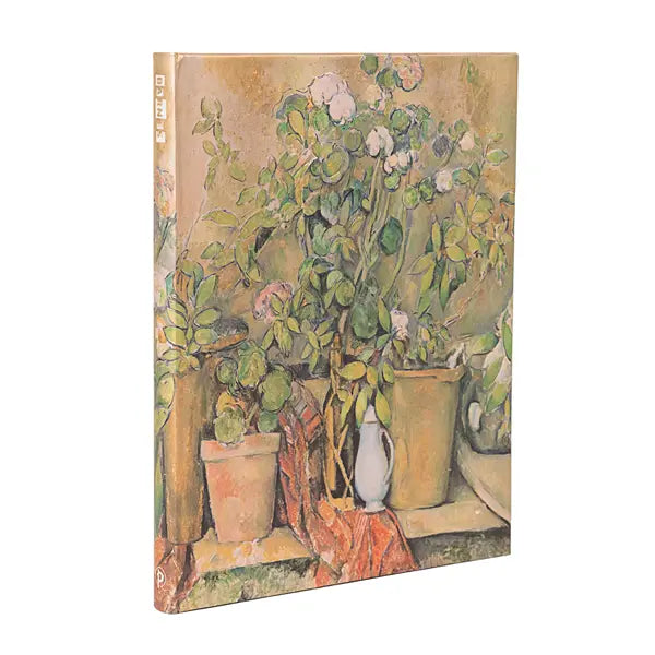 Cezanne's Terracotta Pots and Flowers Ultra Journal