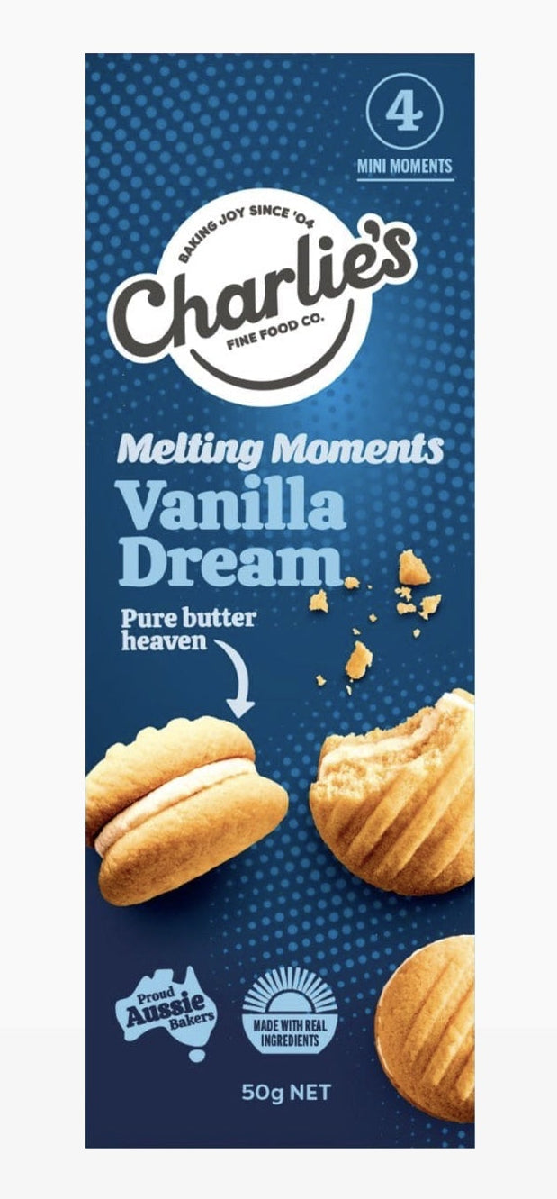 Charlie's Melting Moments Vanilla Dream 50g