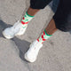 Cherry Crew Socks
