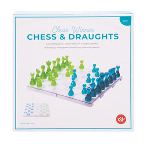 Chess & Draughts Board Game