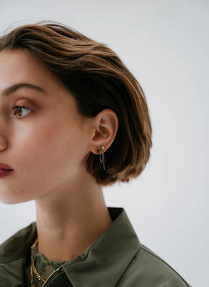 Chloris Tigers Eye Earrings