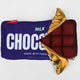 Chocolate Plush Zip Pouch