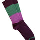 Chunky Rib Wool Socks Burgundy
